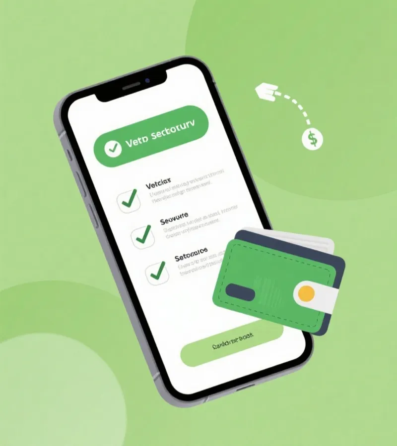 移动端提现流程示意图